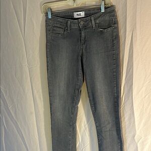Paige Size 24 Women's Gray Jeans